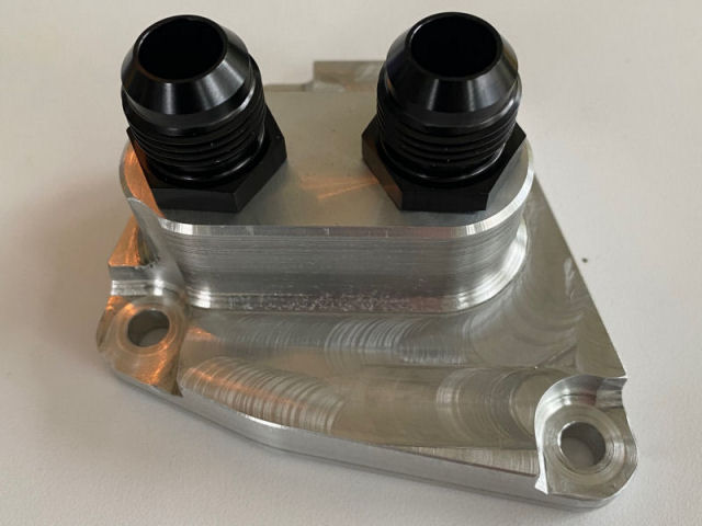 Oil cooler adapter Alfa V6 24