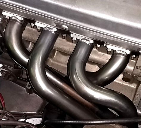 Alfa Bertone exhaust manifold
