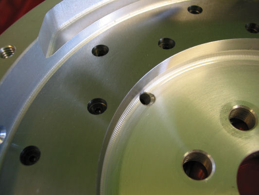 Alfa 2000 aluminium flywheel