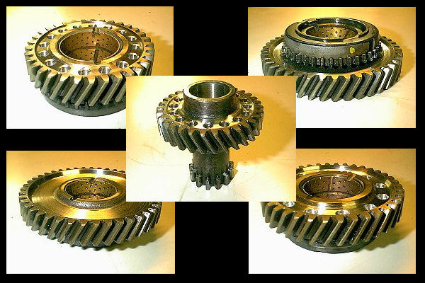 Lightened gear set