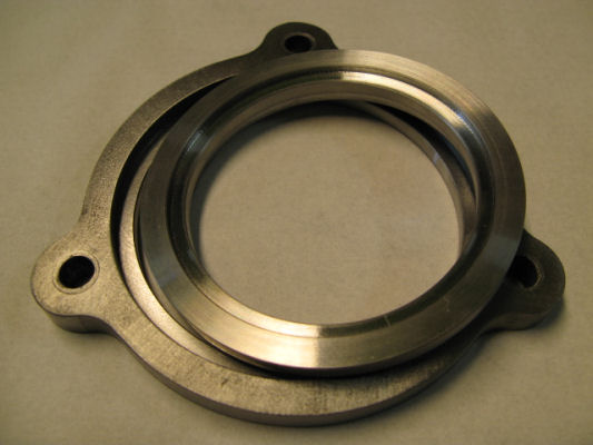 3" exhaust swivel flange