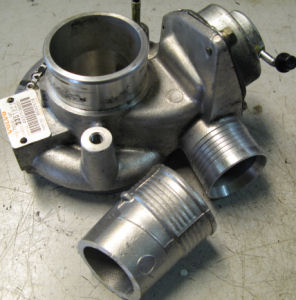 Turbo modification CNC machined shorter output
