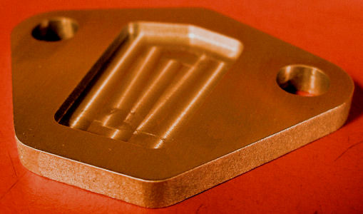 Blind plate for petrol pump cover Alfa Giulia