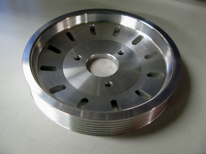 multi-rib belt wheel